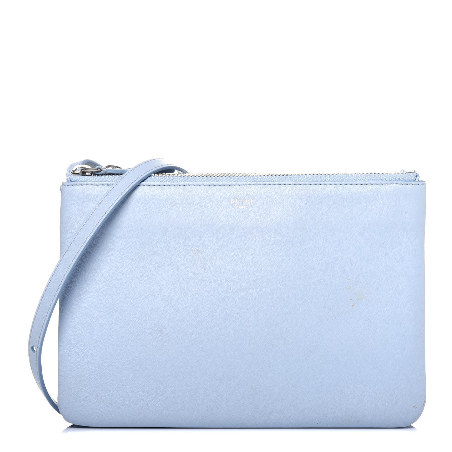 Lambskin Small Trio Crossbody Bag Lavender