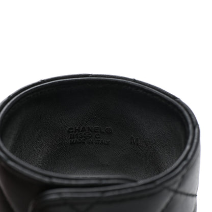 Chanel Lambskin Quilted CC Turnlock Cuff M Black 4 of 5