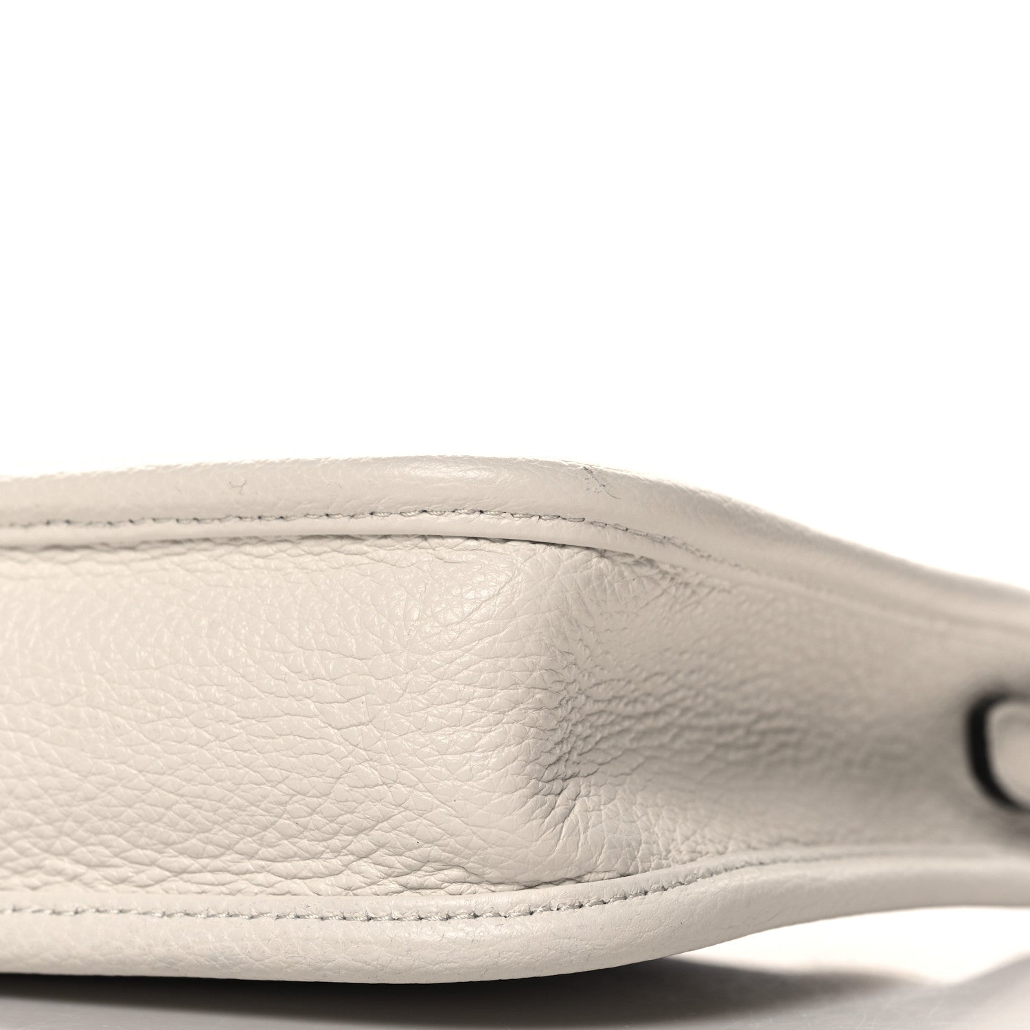 Prada Vitello Daino Soft Mini Hobo Messenger Bag White 9 of 9