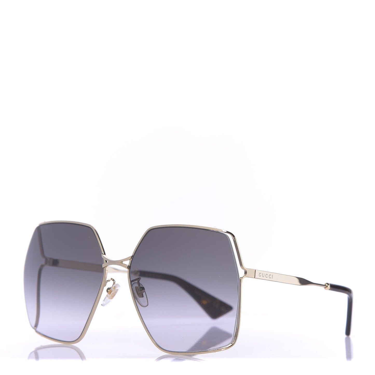 Oversized Sunglasses GG0817S Gold