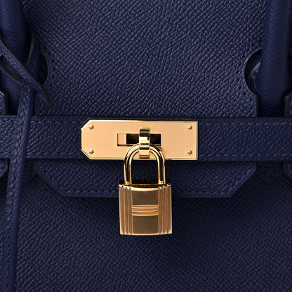 Hermes Epsom Birkin 30 Bleu Saphir 8 of 11