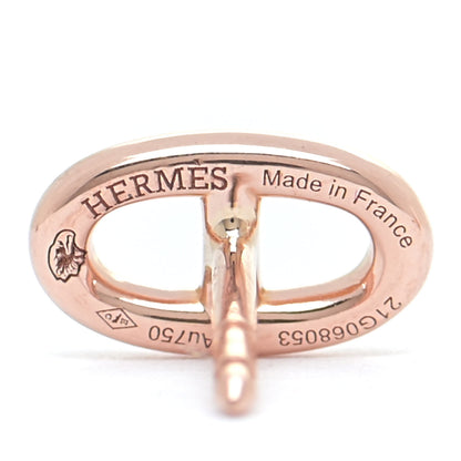 Hermes 18K Rose Gold TPM Farandole Stud Earrings 5 of 6