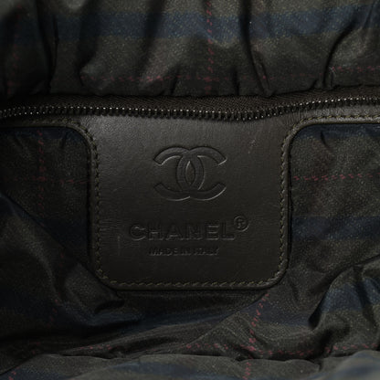 Chanel Nylon Quilted Large Coco Cocoon Tote Khaki 5 of 19