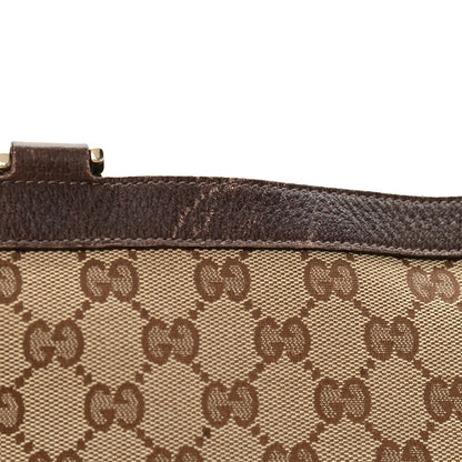 Gucci Monogram Large Abbey Tote Dark Brown 12 of 12