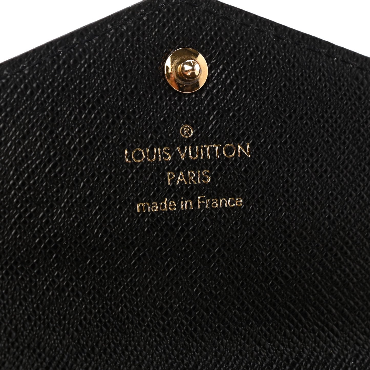 Monogram Daily Organizer Envelope Insert Black