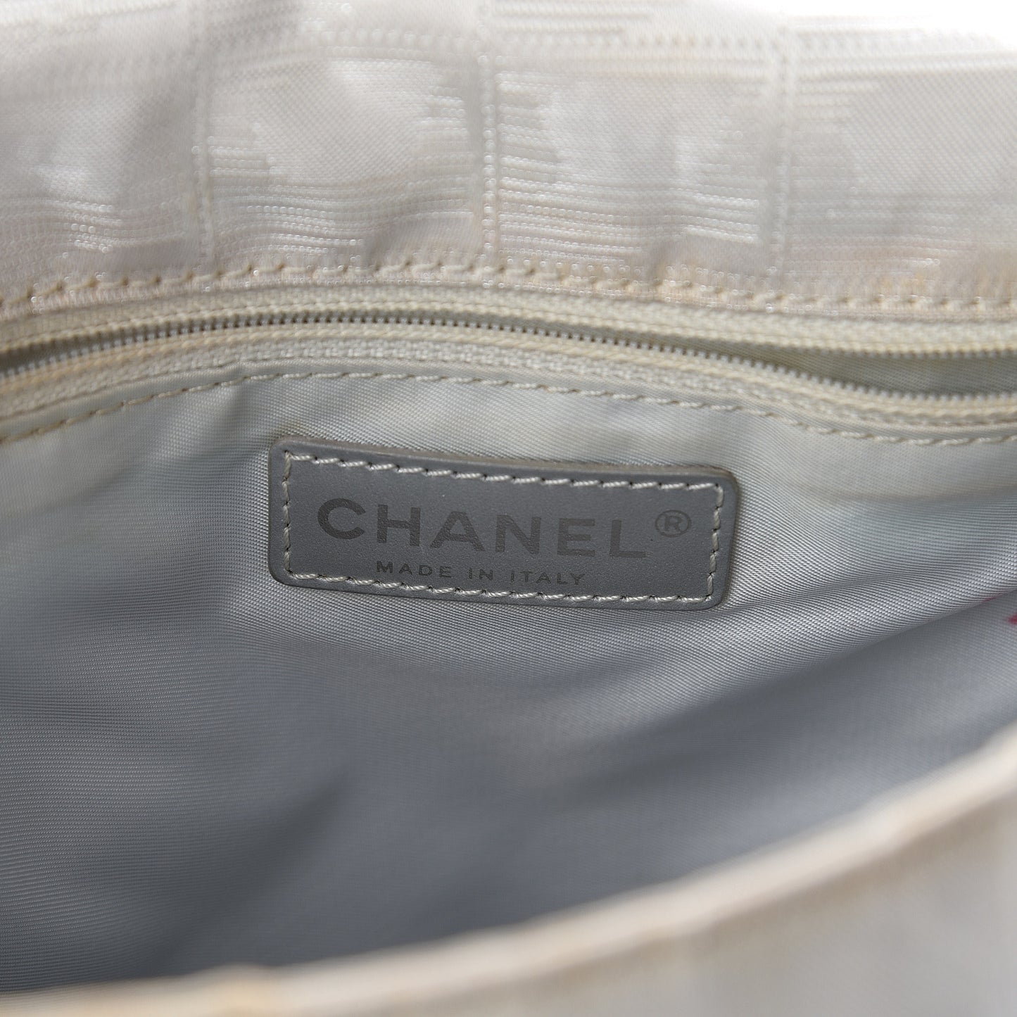 Nylon Travel Crossbody Messenger White