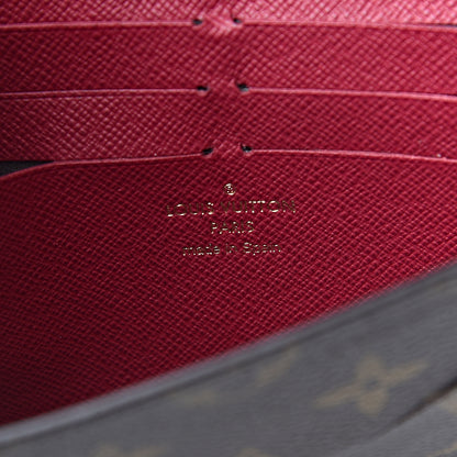 Louis Vuitton Monogram Jeanne Wallet Fuchsia 9 of 9