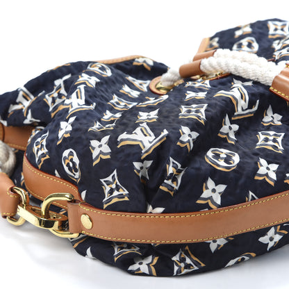 Louis Vuitton Canvas Monogram Cruise Bulles MM Navy 5 of 8