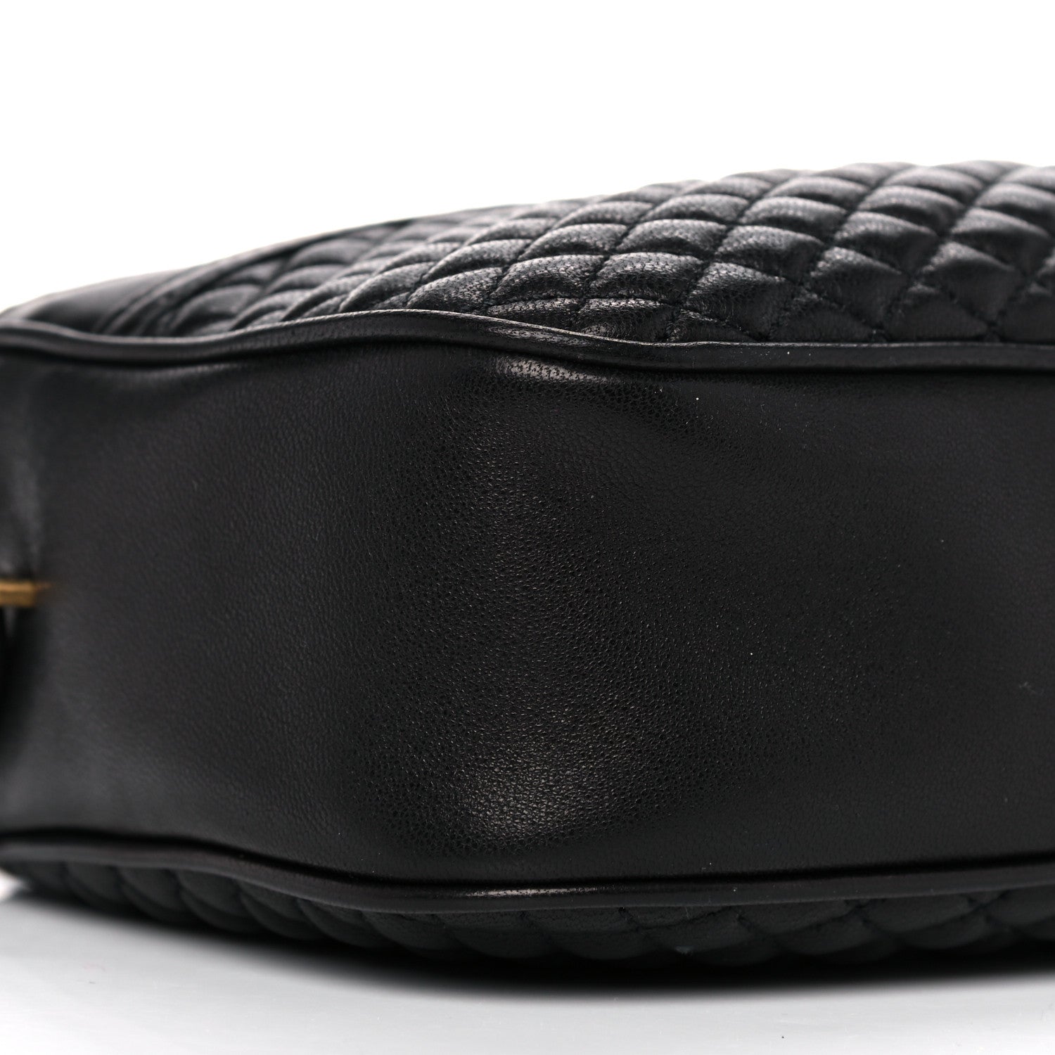 Saint Laurent Lambskin Quilted Victoire Camera Bag Black 8 of 9