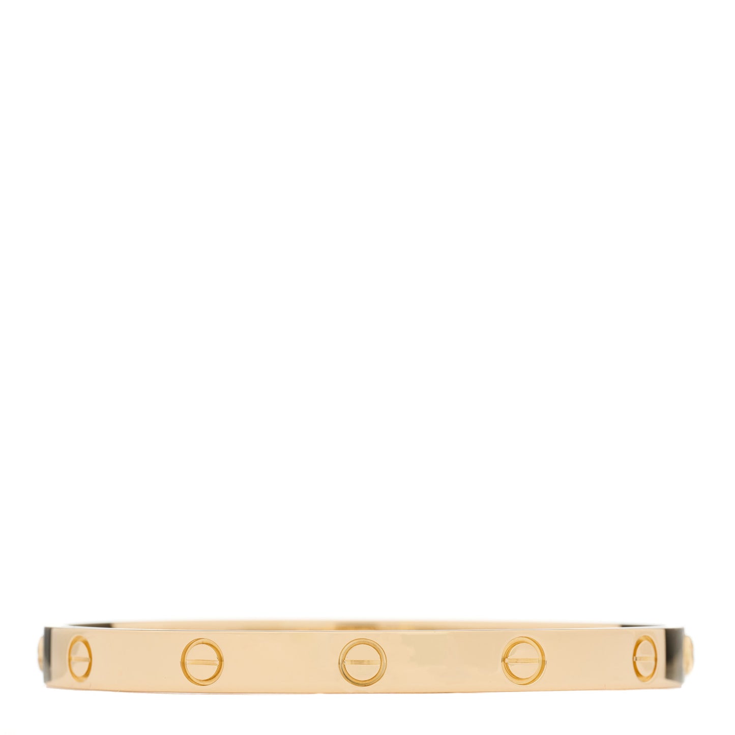 18K Yellow Gold LOVE Bracelet 19