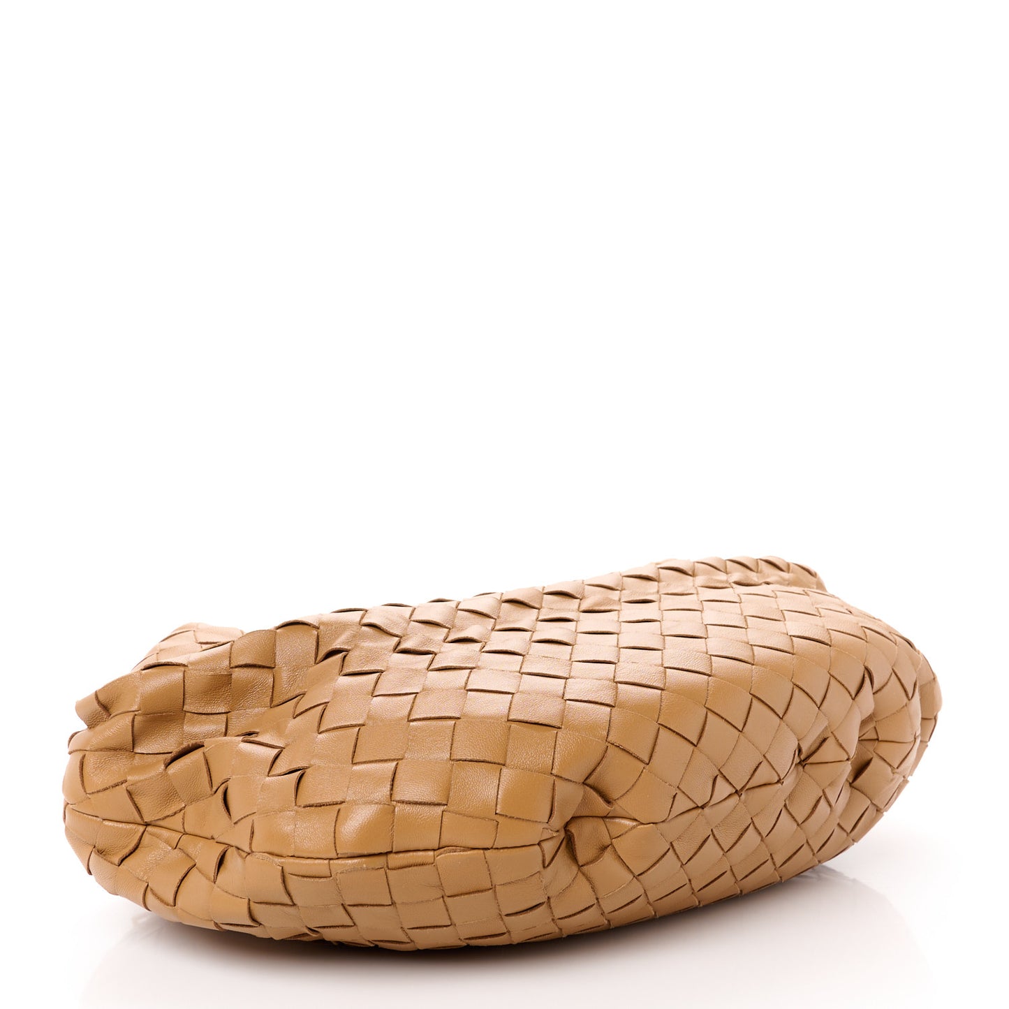 Nappa Intrecciato Teen Jodie Hobo Caramel