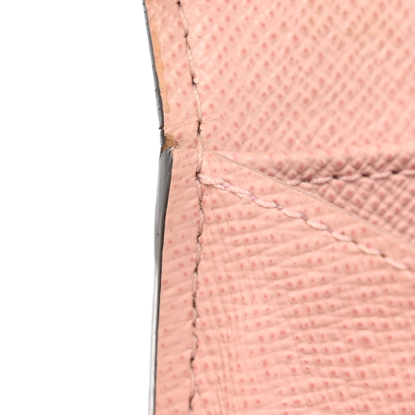 Damier Ebene Sarah Wallet NM Rose Ballerine