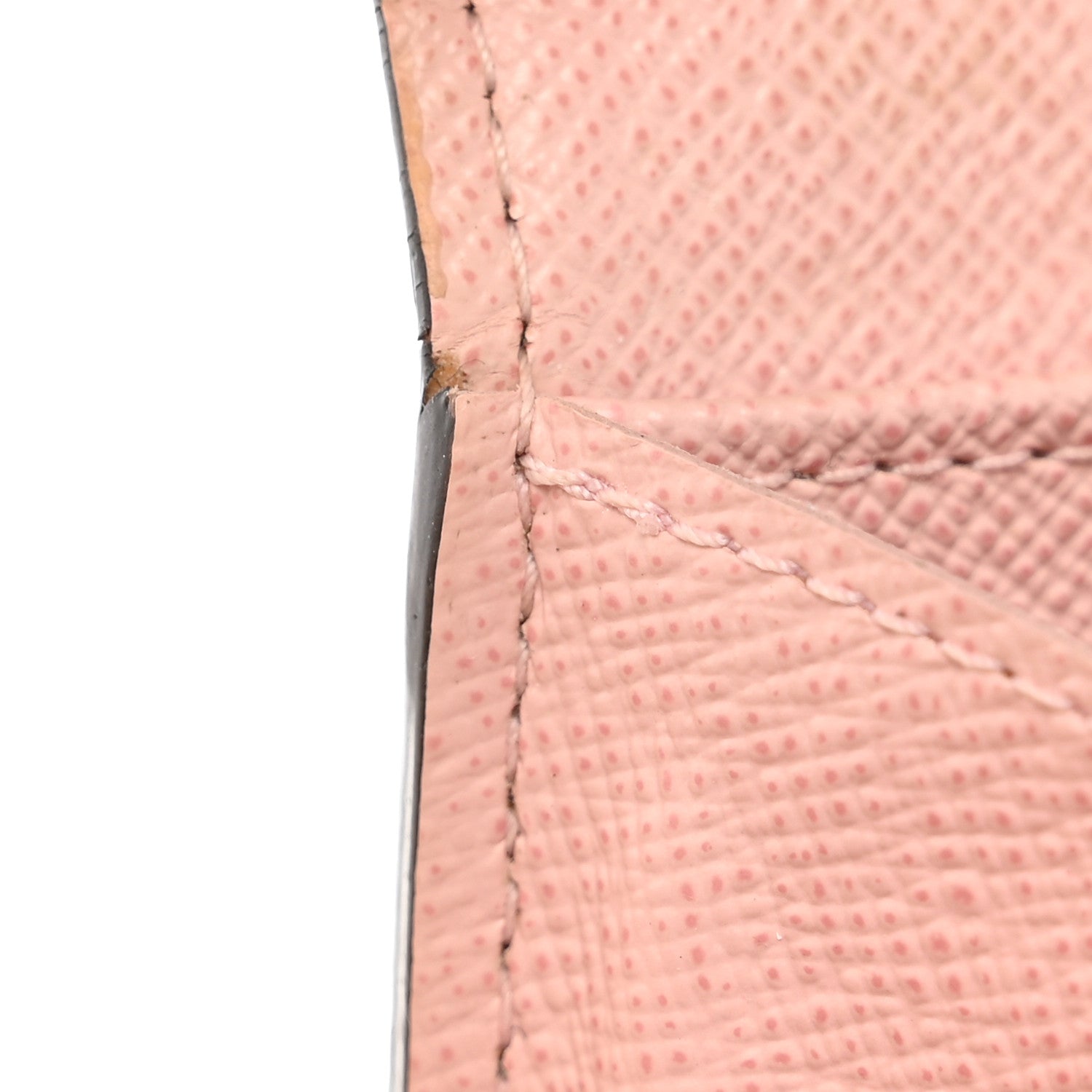 Louis Vuitton Damier Ebene Sarah Wallet NM Rose Ballerine 7 of 9