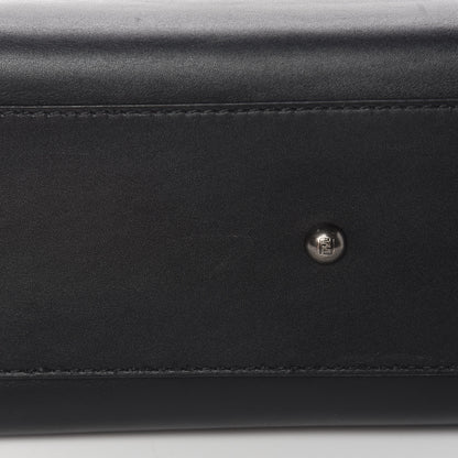 Fendi Vitello Suede Medium Peekaboo Iconic Satchel Black 16 of 19