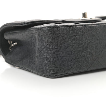Chanel Caviar Quilted Mini Rectangular Flap Black 9 of 13