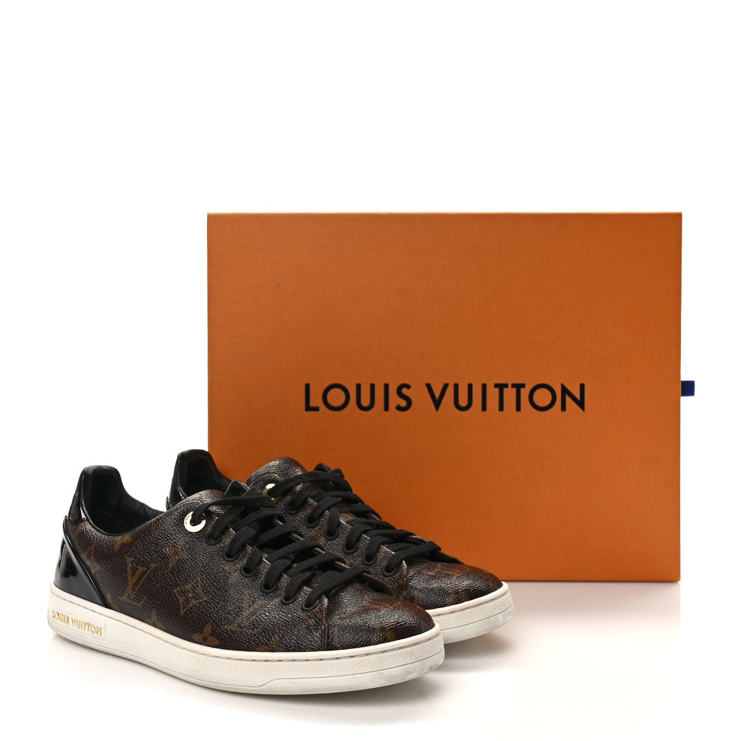 Patent Monogram Frontrow Sneakers 37.5