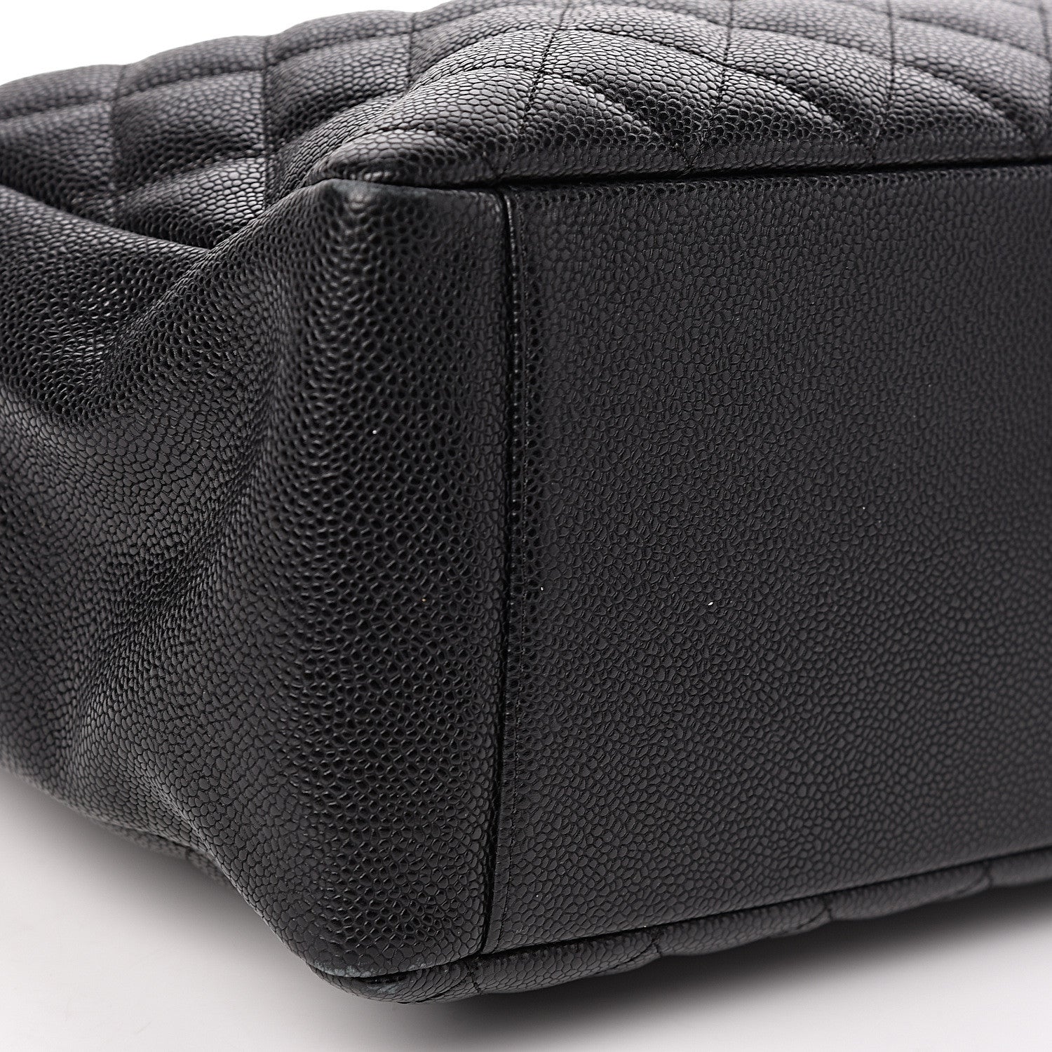 Chanel Caviar Quilted Grand Shopping Tote GST Black 8 of 10