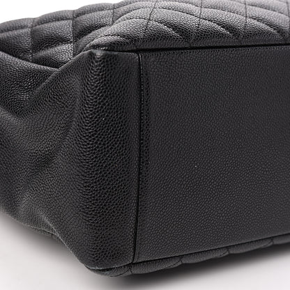 Chanel Caviar Quilted Grand Shopping Tote GST Black 8 of 10