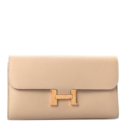 Hermes Epsom Constance Long Wallet Trench 1 of 11