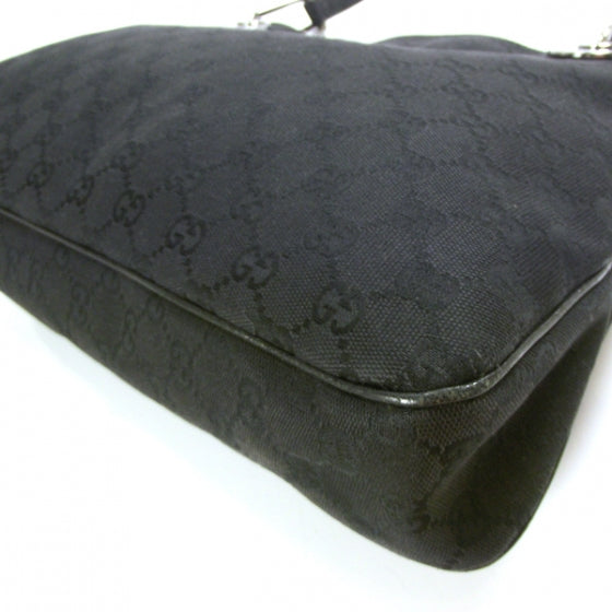 Monogram Medium Eclipse Shoulder Bag Black