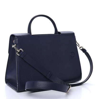 Christian Dior Bullcalf Medium Diorever Flap Navy 2 of 4