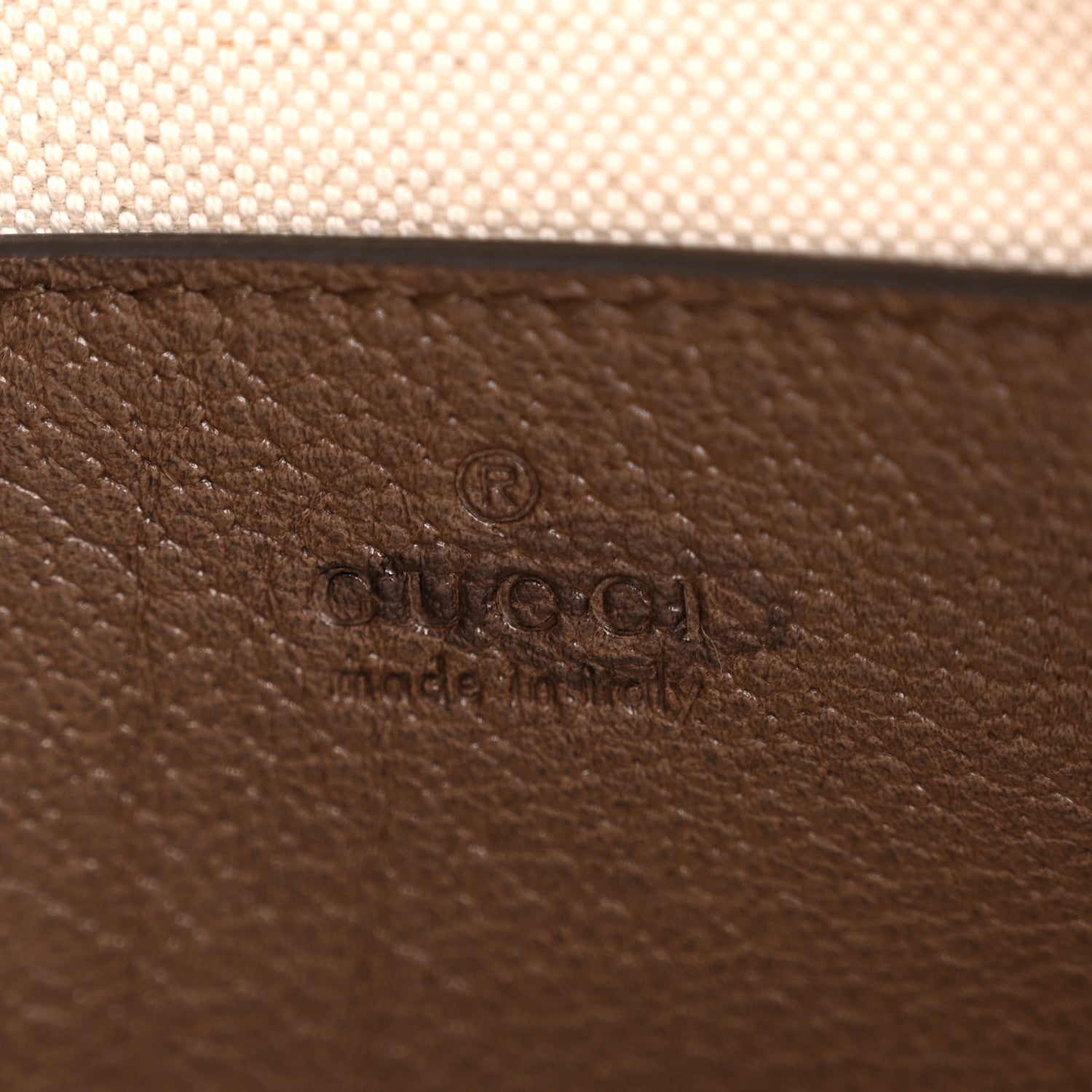 Gucci GG Supreme Monogram Web Ophidia Chain Shoulder Bag Brown 6 of 11