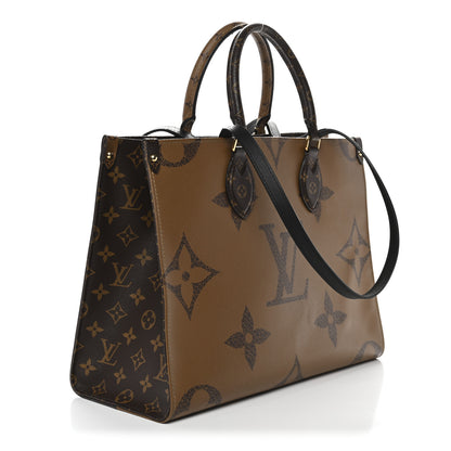 Louis Vuitton Reverse Monogram Giant Onthego MM 3 of 13