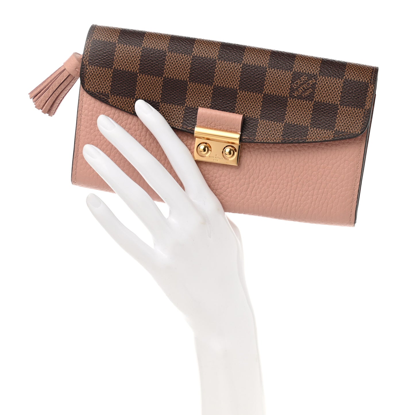 Damier Ebene Croisette Wallet Magnolia