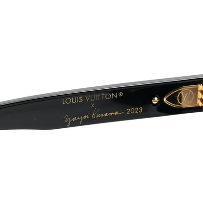 Louis Vuitton LV X YK Acetate Painted Dots Sunglasses Z1903E Black Multicolor 5 of 7