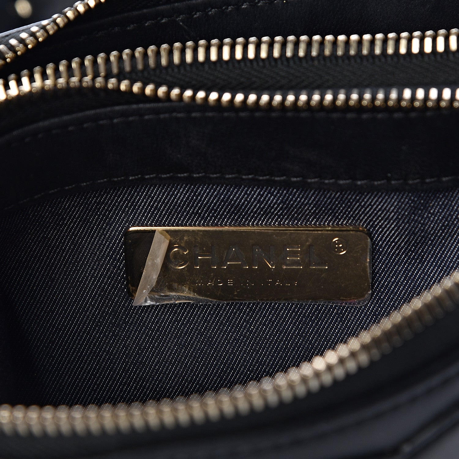 Chanel Lambskin CC Mania Waist Belt Bag Black 7 of 12