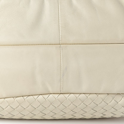 Bottega Veneta Intrecciato Nappa Medium Campana Hobo Bianca 11 of 13
