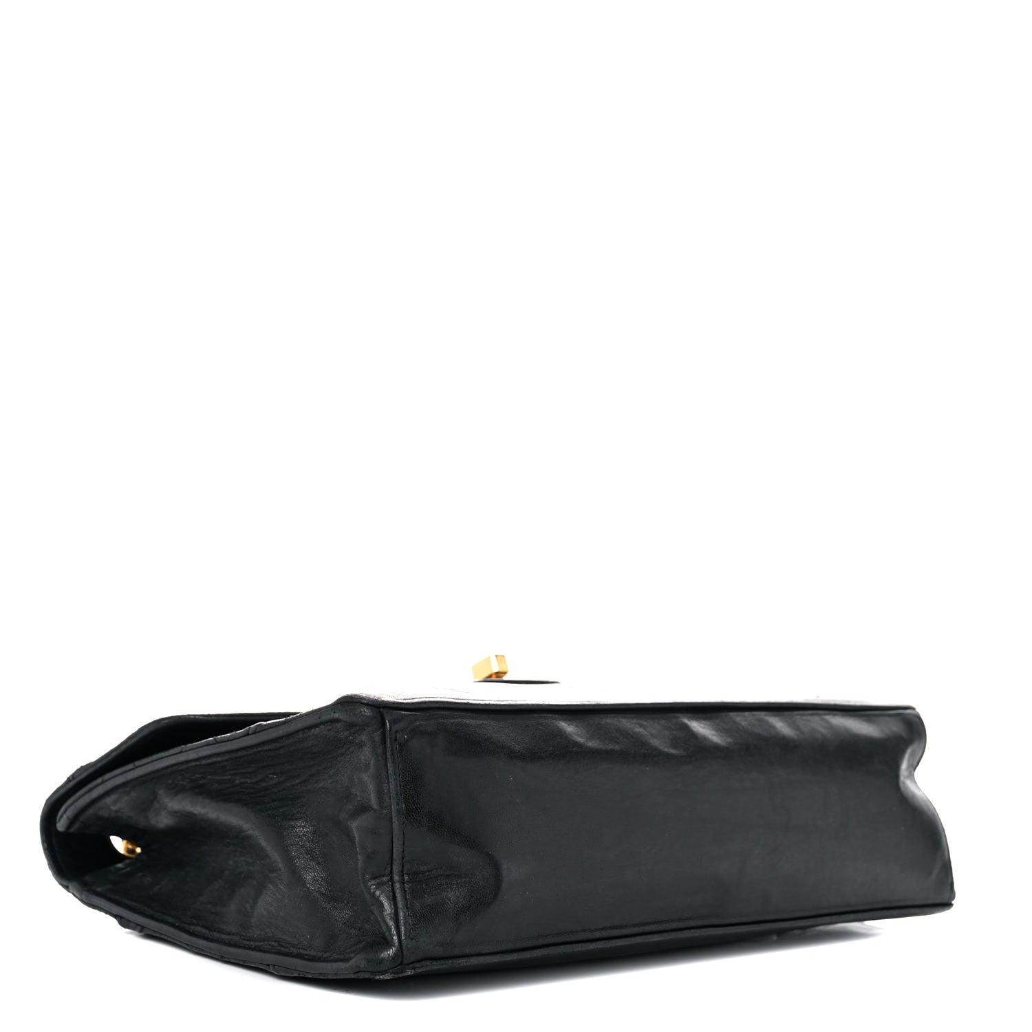 Chanel Lambskin Quilted Reissue Flap Black 3 of 25