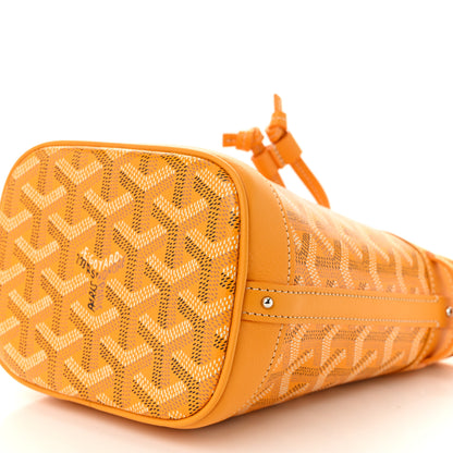 Goyard Goyardine Petit Flot Mini Bucket Bag Yellow 10 of 10