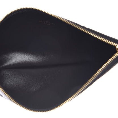 Louis Vuitton Empreinte Felicie Chain Wallet Zippered Insert Black 5 of 6
