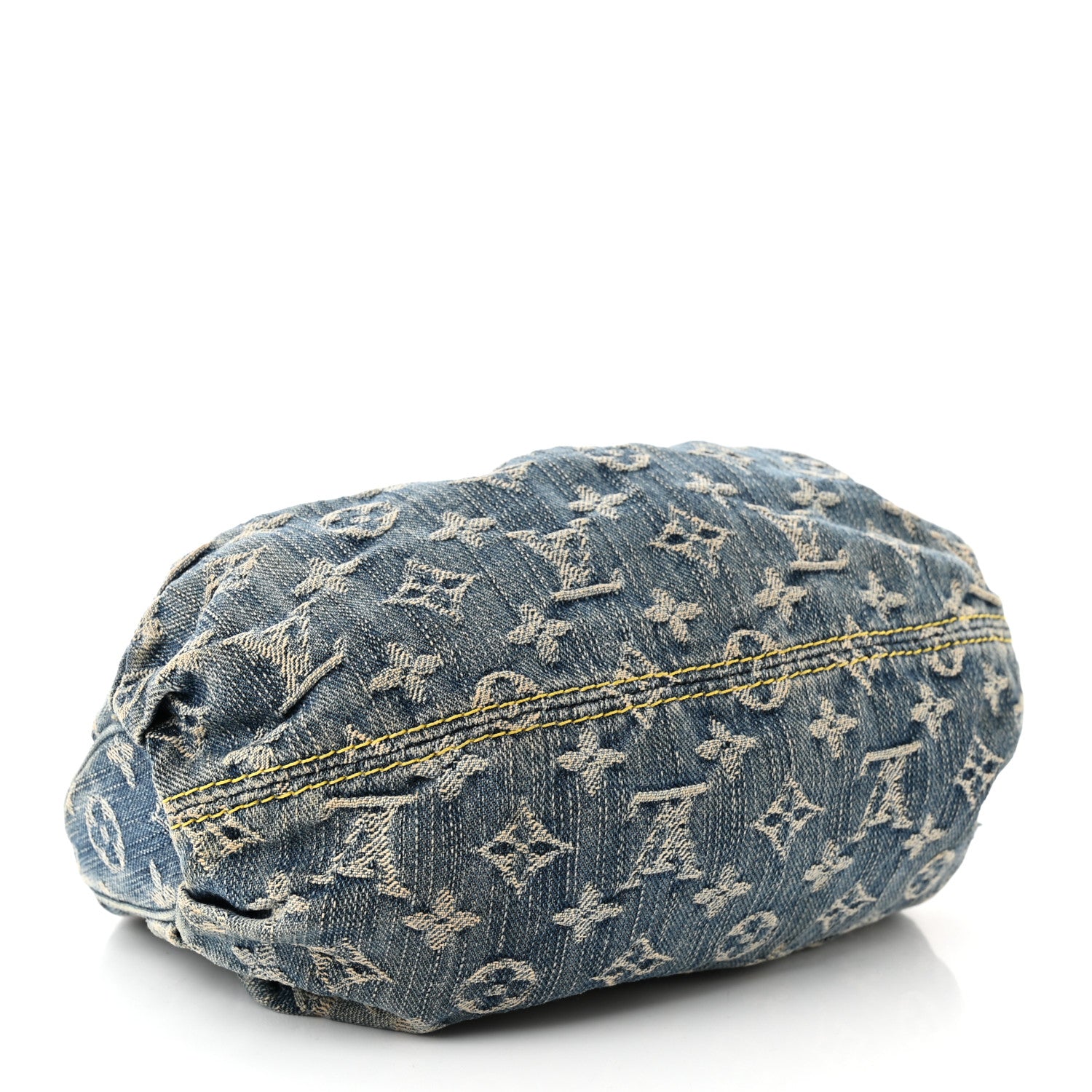 Louis Vuitton Monogram Denim Pleaty Blue 4 of 11
