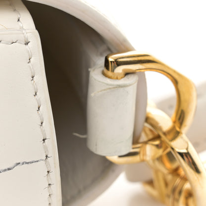 Givenchy Box Calfskin Small 4G Cube Chain Shoulder Bag Ivory 17 of 17