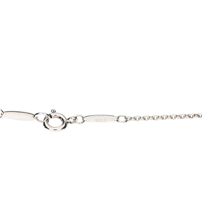 Tiffany Sterling Silver Elsa Peretti Infinity Cross Pendant Necklace 6 of 6
