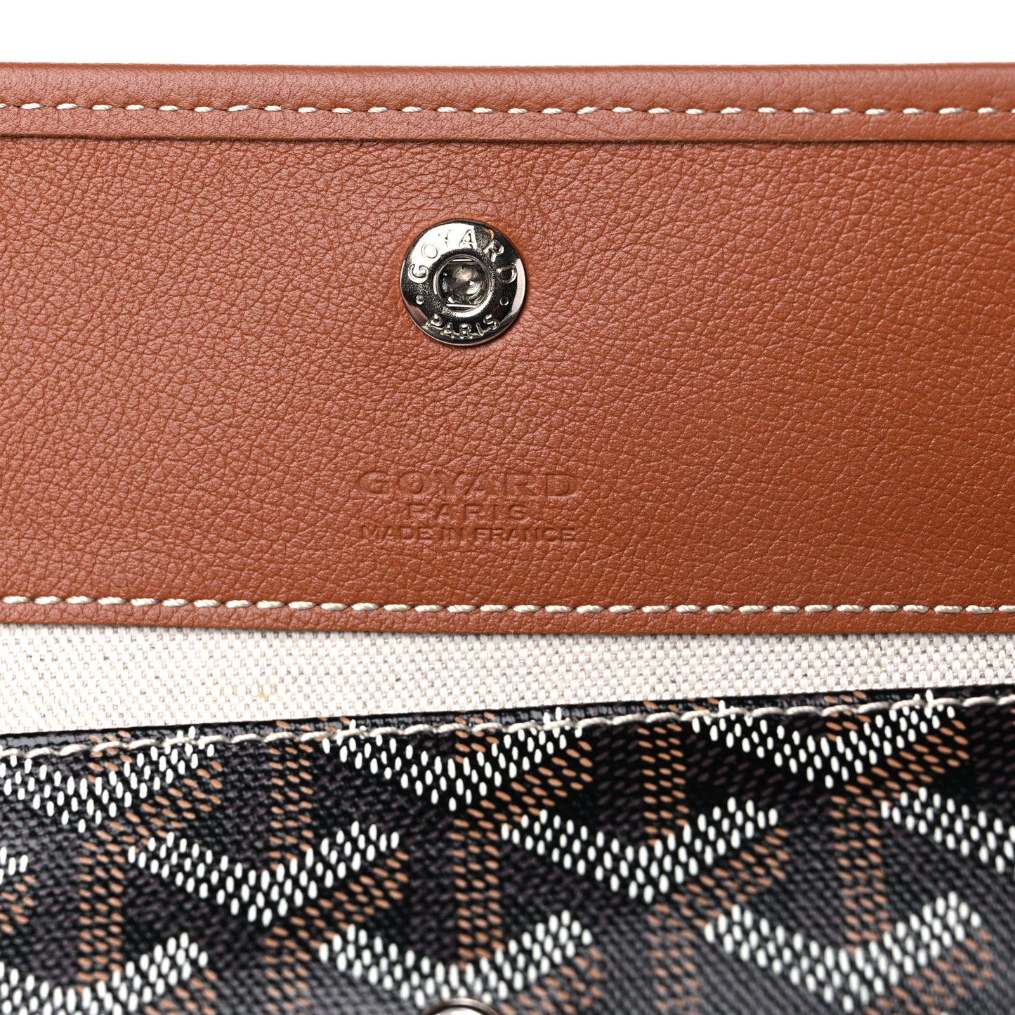 Goyardine Saint Louis PM Black Gold