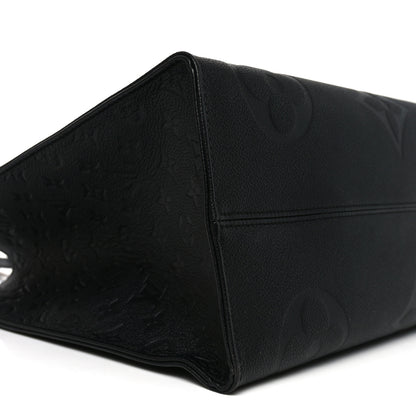 Louis Vuitton Empreinte Monogram Giant Onthego GM Black 8 of 9
