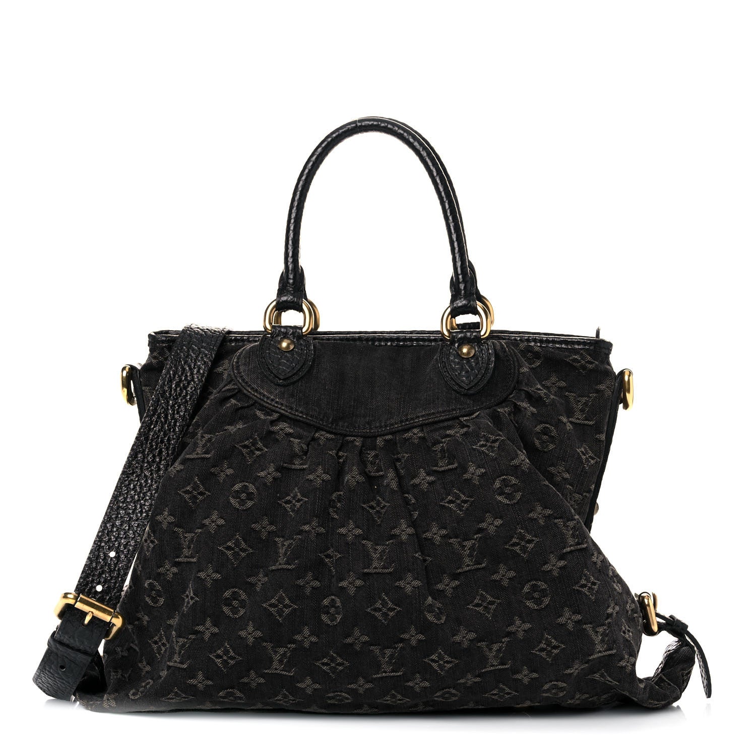 Louis Vuitton Denim Neo Cabby GM Black 1 of 10