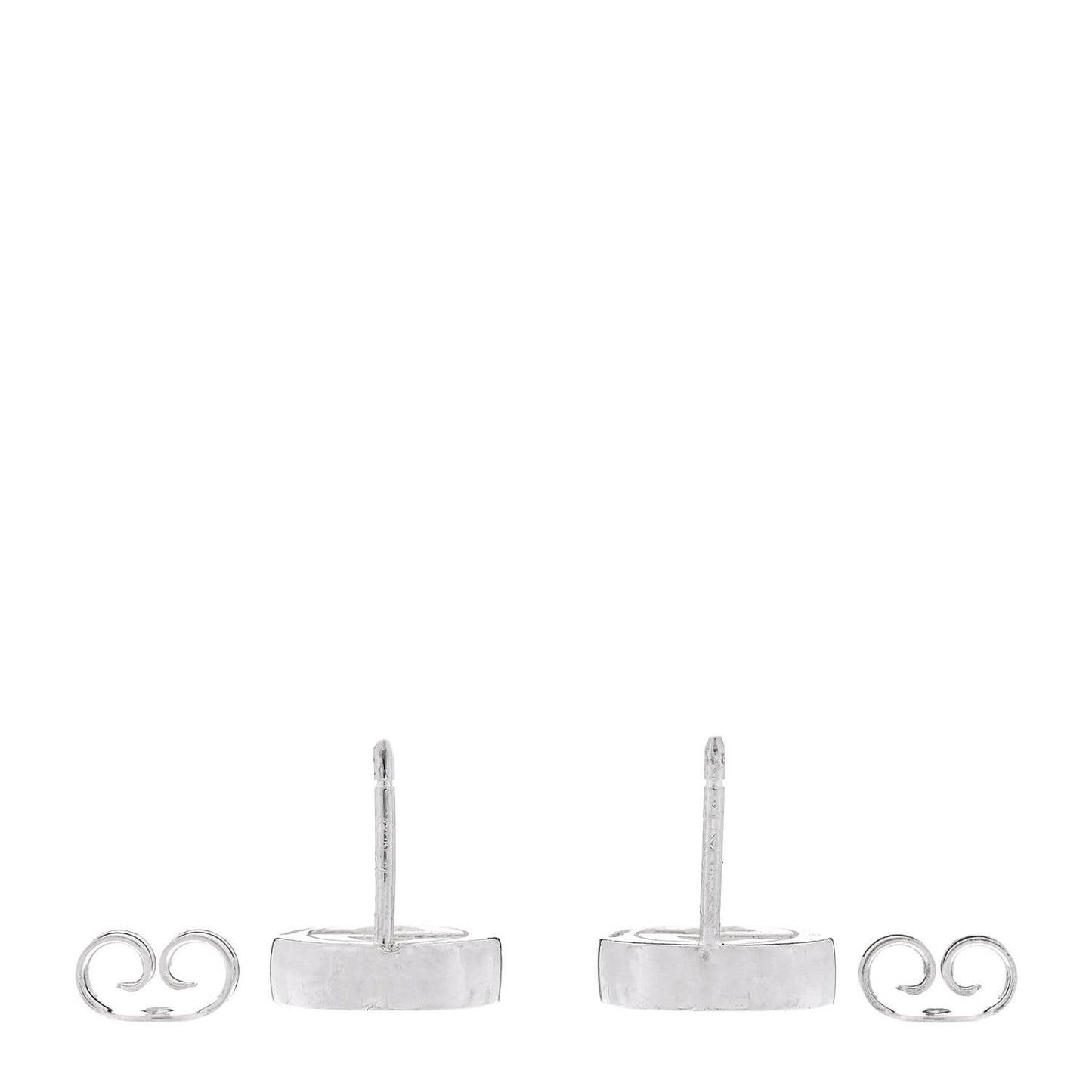 Sterling Silver Interlocking G Stud Earrings