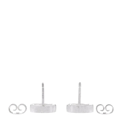 Gucci Sterling Silver Interlocking G Stud Earrings 3 of 4