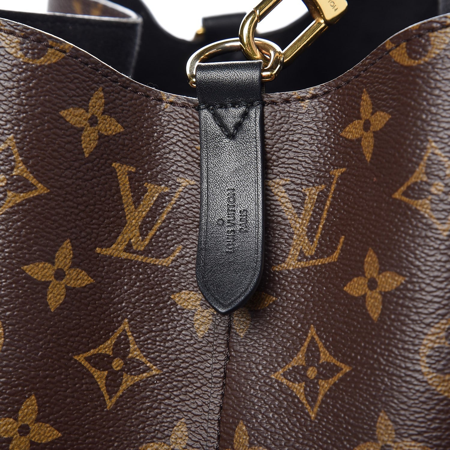 Louis Vuitton Monogram Neonoe MM Black 6 of 7