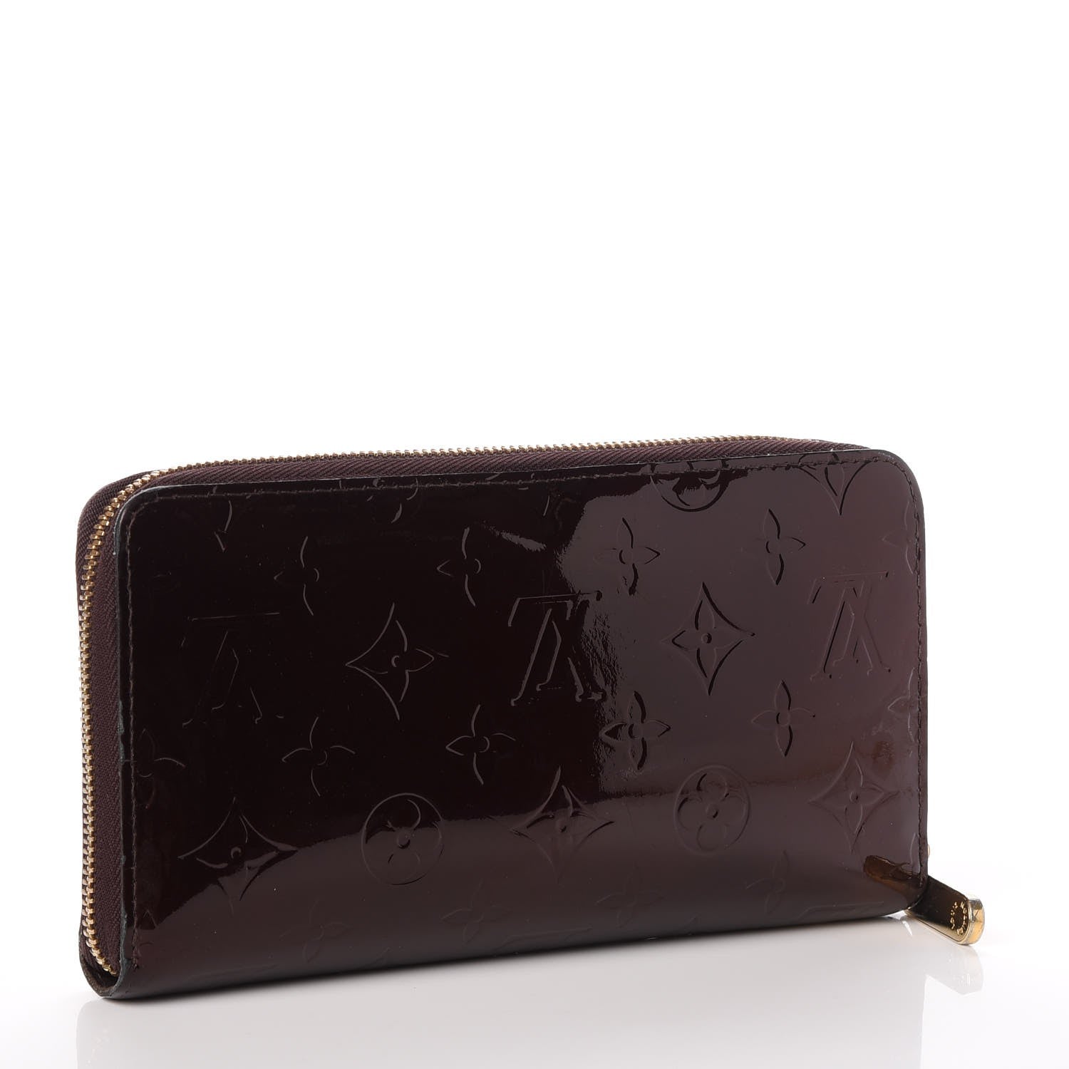 Louis Vuitton Vernis Zippy Wallet Amarante 3 of 9