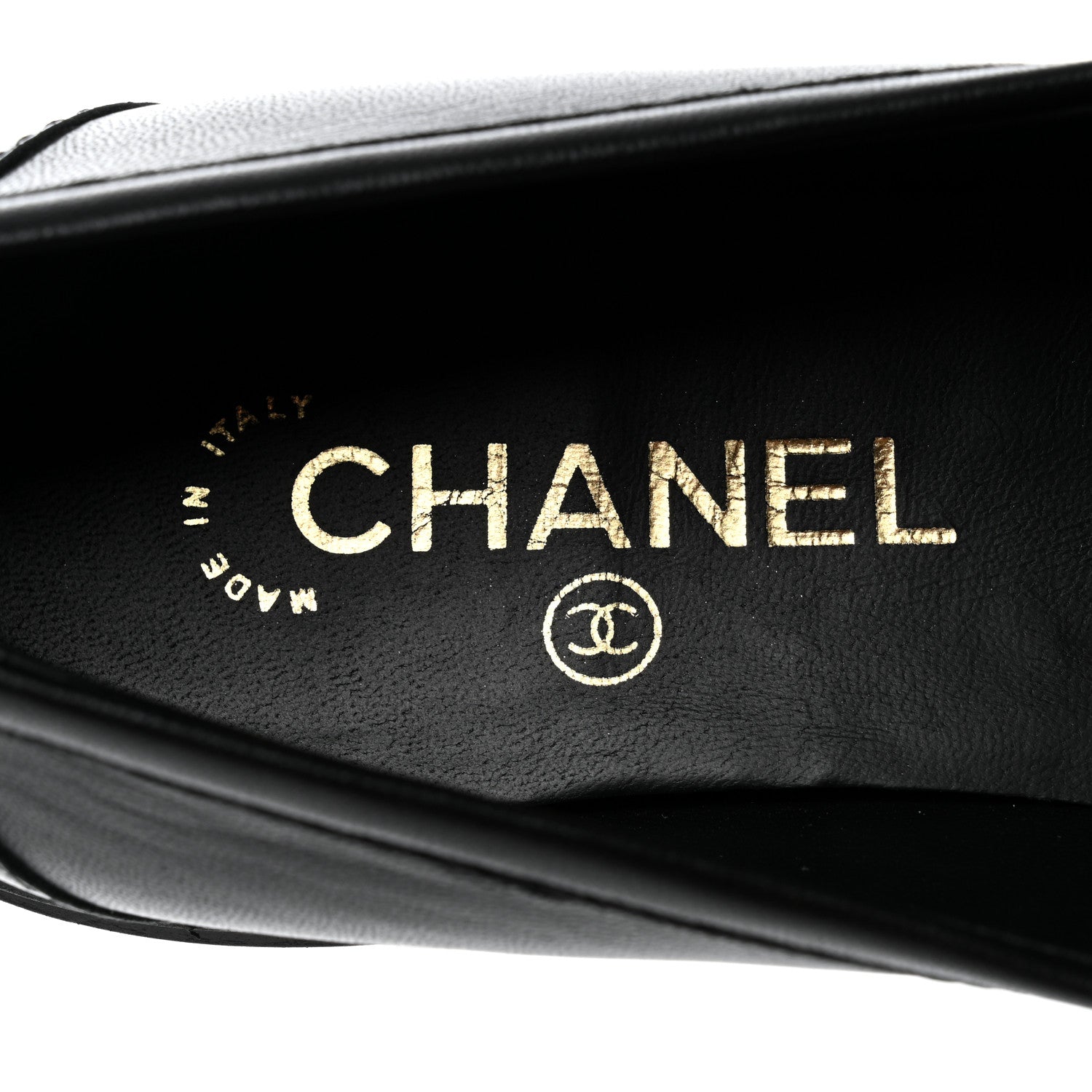 Chanel Lambskin Quilted CC Turnlock Loafers 41 Black 7 of 9