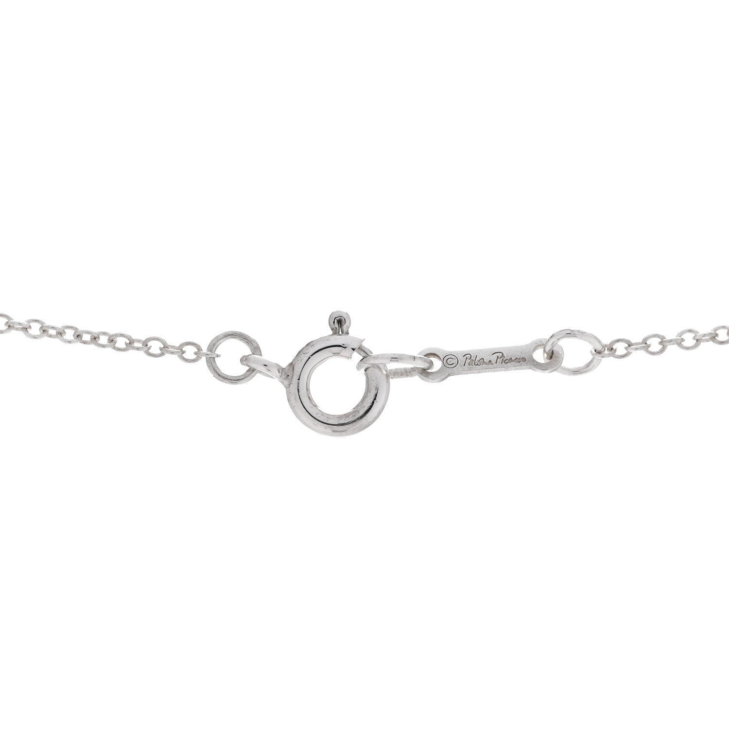 Tiffany Sterling Silver Twist Heart Pendant Necklace 5 of 5