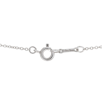 Tiffany Sterling Silver Twist Heart Pendant Necklace 5 of 5