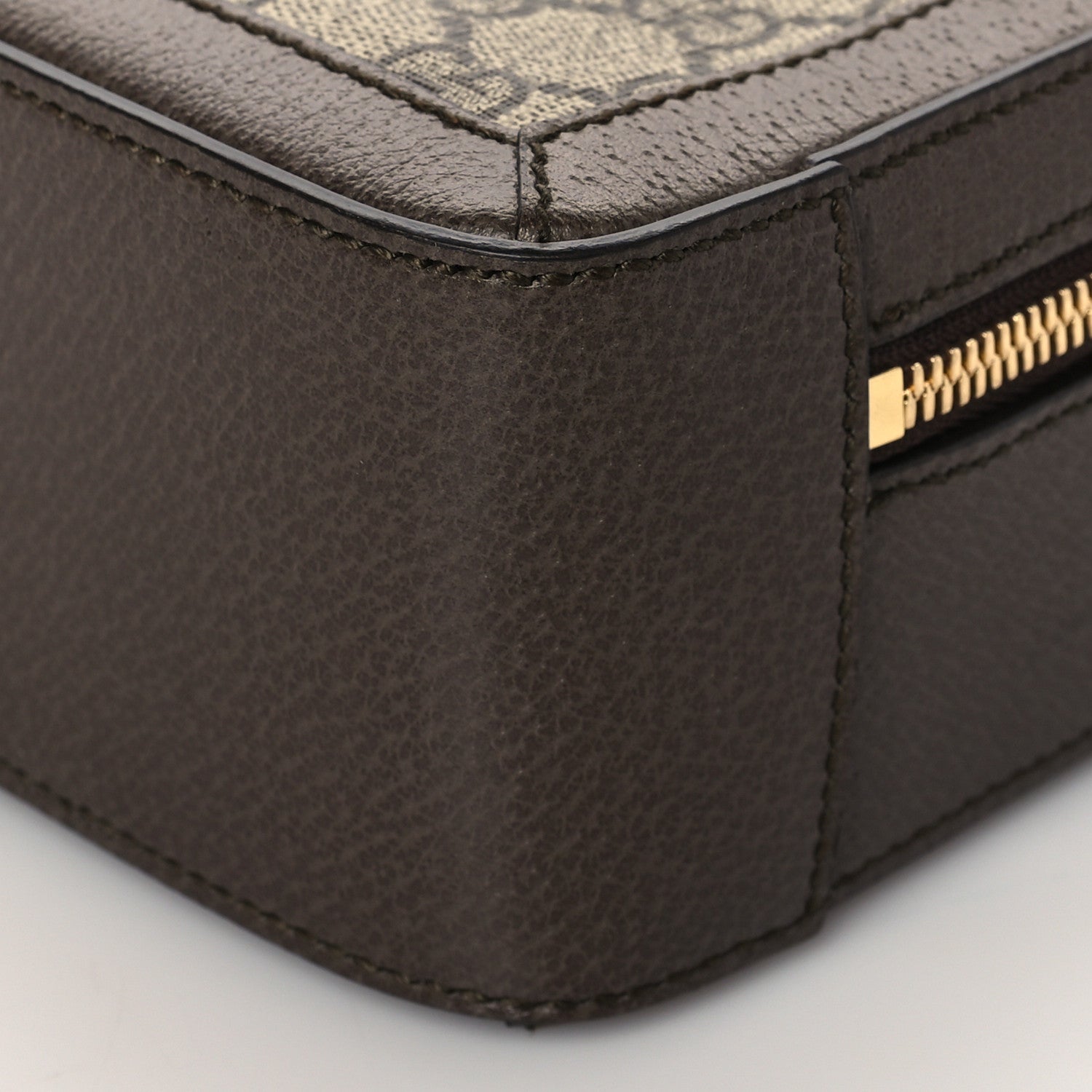 Gucci GG Supreme Monogram Mini Ophidia Top Handle Shoulder Bag Brown 11 of 11