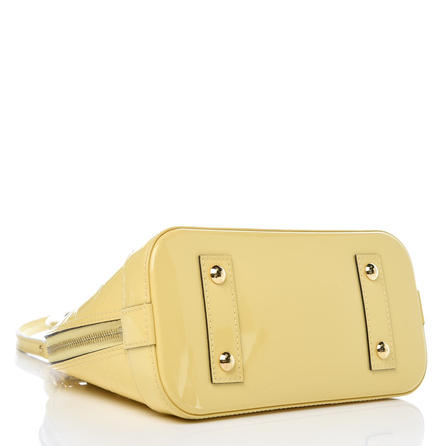 Louis Vuitton Vernis Alma BB Citrine 4 of 13