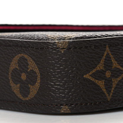 Louis Vuitton Monogram LV Love Lock Pochette Felicie Chain Wallet 12 of 14